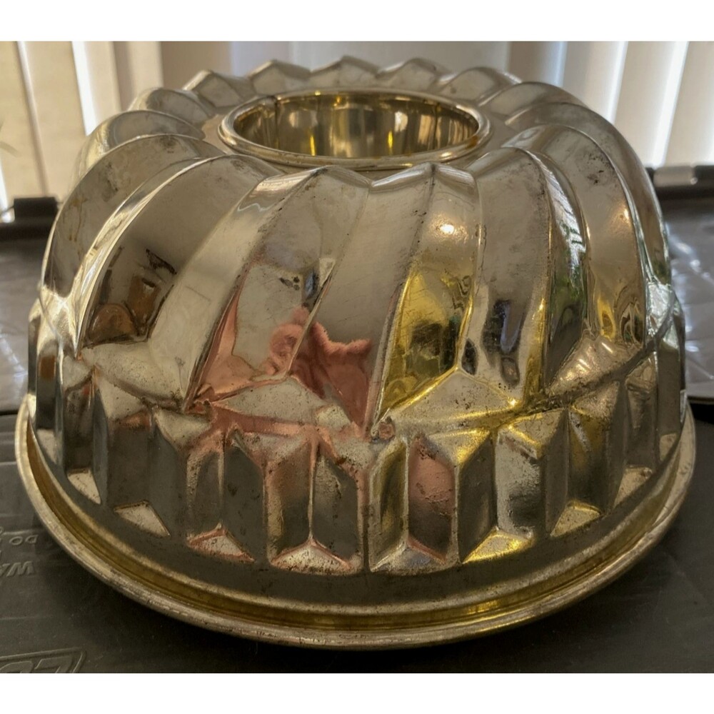 Kaiser Bundt Pan Jello Mold Fluted Bakeware Made in West Germany 9" Farmhouse - Picture 4 of 15